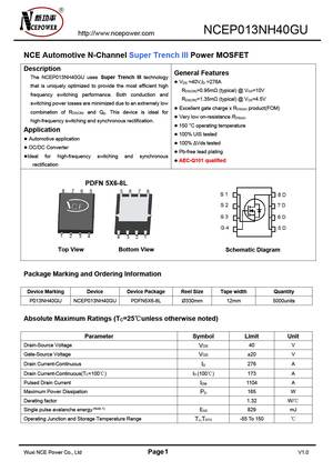 NCEP013NH40GU
