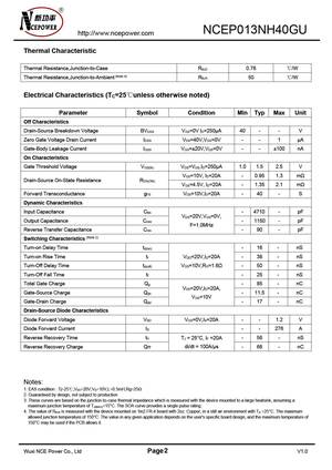 NCEP013NH40GU
