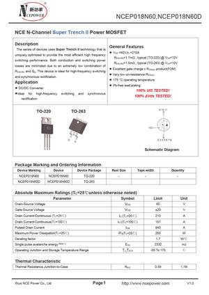 NCEP018NH30QU
