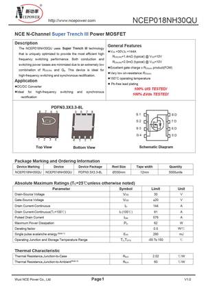 NCEP018NH30QU
