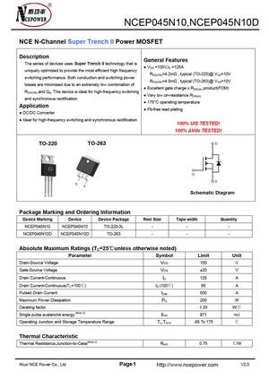 NCEP045N10M