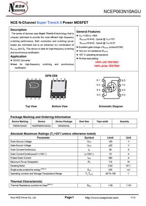 NCEP063N10AGU
