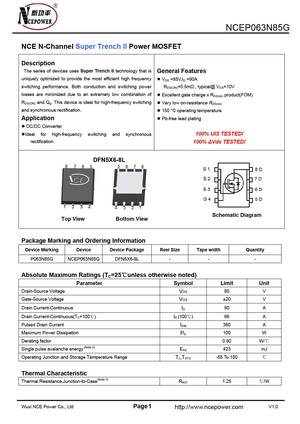 NCEP063N10AGU
