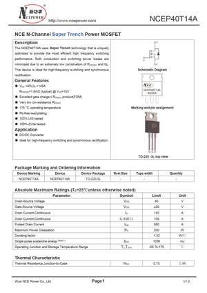 NCEP40ND80G
