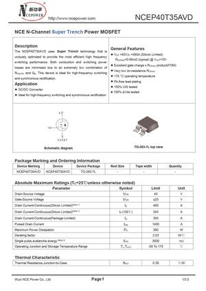 NCEP4085EG
