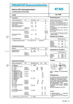 KT925A
