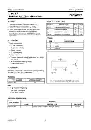 PBSS5260QA
