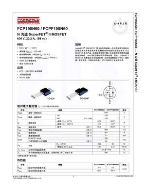 FCPF190N60-F152
