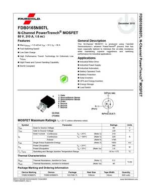 FDB0190N807L
