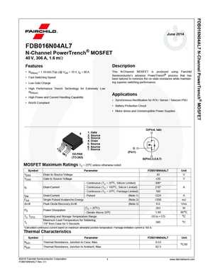 FDB0190N807L
