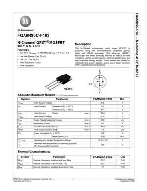 FQA6N90C-F109