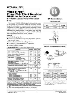 MTD10N10ELT4
