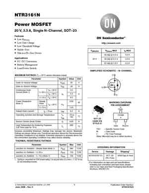 NTR3161NT1G
