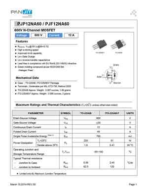 PJF12NA60
