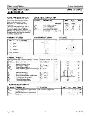 BUK543-100A
