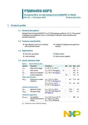 PSMN4R1-60YL
