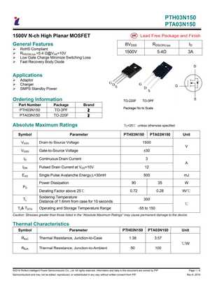 PTA03N150
