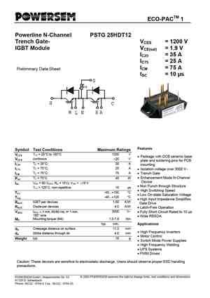 PSTG25HDT12
