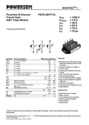 PSTG25HDT12
