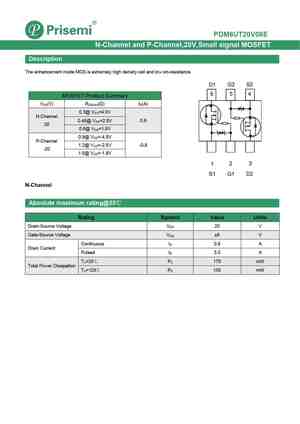 PDM6UT20V08E
