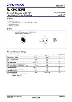 RJK6025DPD
