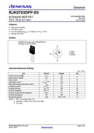 RJK0703DPP-E0
