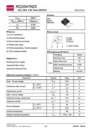 RCD040N25
