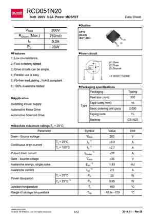 RCD051N20
