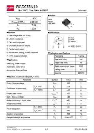 RCD075N20
