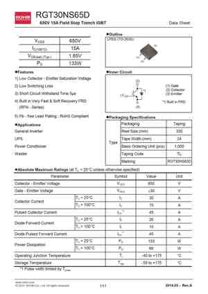 RGT30NS65D
