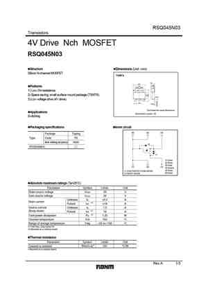 RSQ045N03FRA
