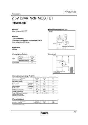 RTQ035N03FRA
