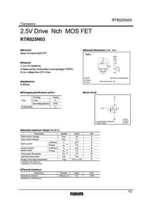 RTR025P02TL
