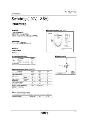 RTR025P02
