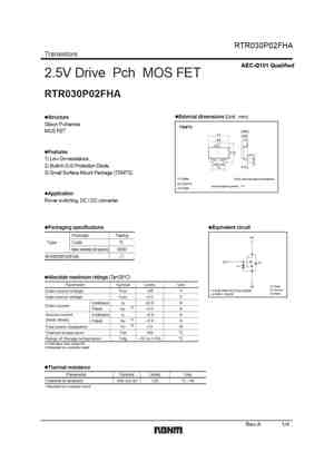 RTR030P02FHA