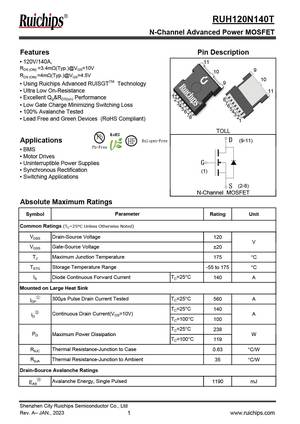 RUH120N140S
