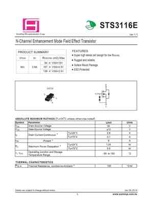 STS3116E
