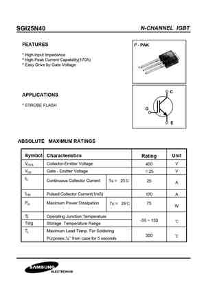 SGI25N40
