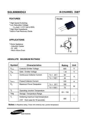 SGL60N90DG3
