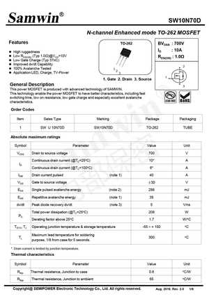 10N70L-TF2-T