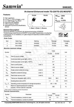 SWP630D
