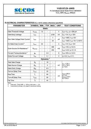 SSD10N20-400D
