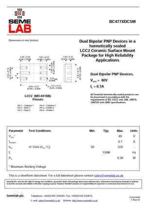 BC477DCSM
