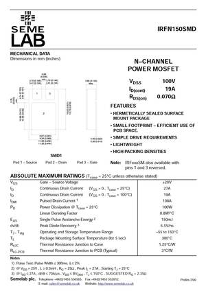 IRFN150SMD
