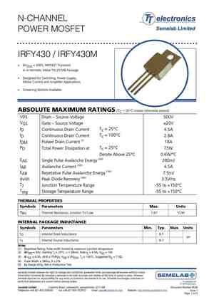 IRFY430
