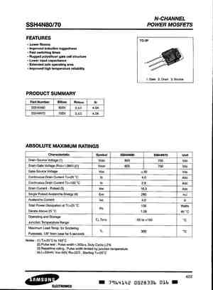 SSH4N60
