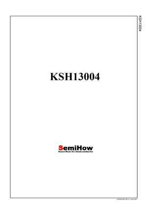 KSH13008A
