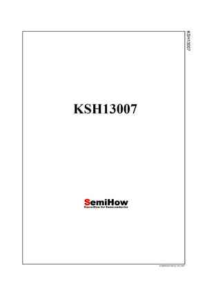 KSH13007A
