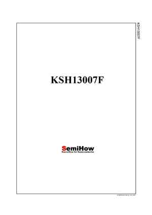 KSH13007F