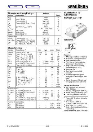 SKM300GAY123D
